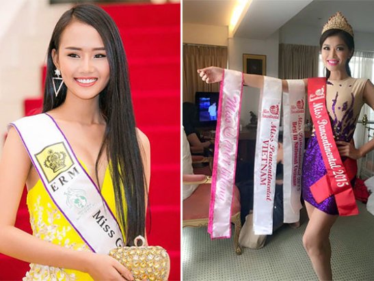 Hoa hậu và điệp khúc thi chui - nhận giải - nộp phạt