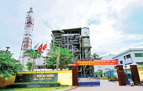 Nhà máy nhiệt điện Na Dương (Nguồn ảnh: Tập đoàn Than và Khoáng sản Việt Nam).