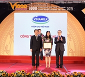 Vinamilk vươn lên vị trí số 1 trong Top 10 doanh nghiệp tư nhân lớn nhất Việt Nam năm 2015