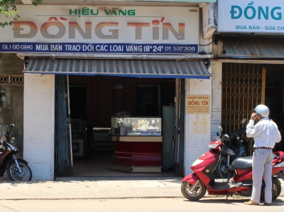 Tiệm vàng 3 lần bị cướp trong 2 năm