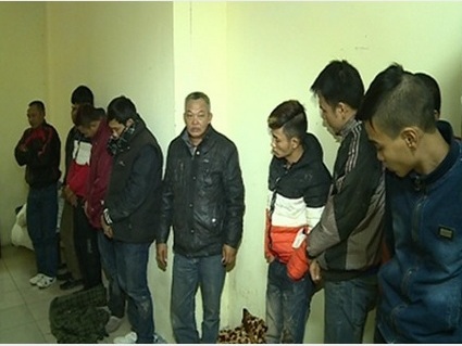 Triệt phá một công ty cờ bạc núp bóng nhà đám