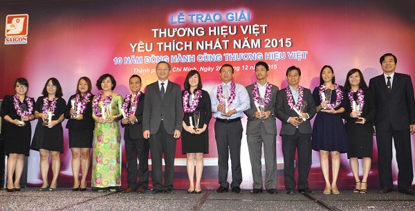 Saigon Co op đón nhận giải thương hiệu vàng