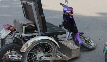 Sử dụng xe tự chế chạy tốc độ cao, gây tai nạn