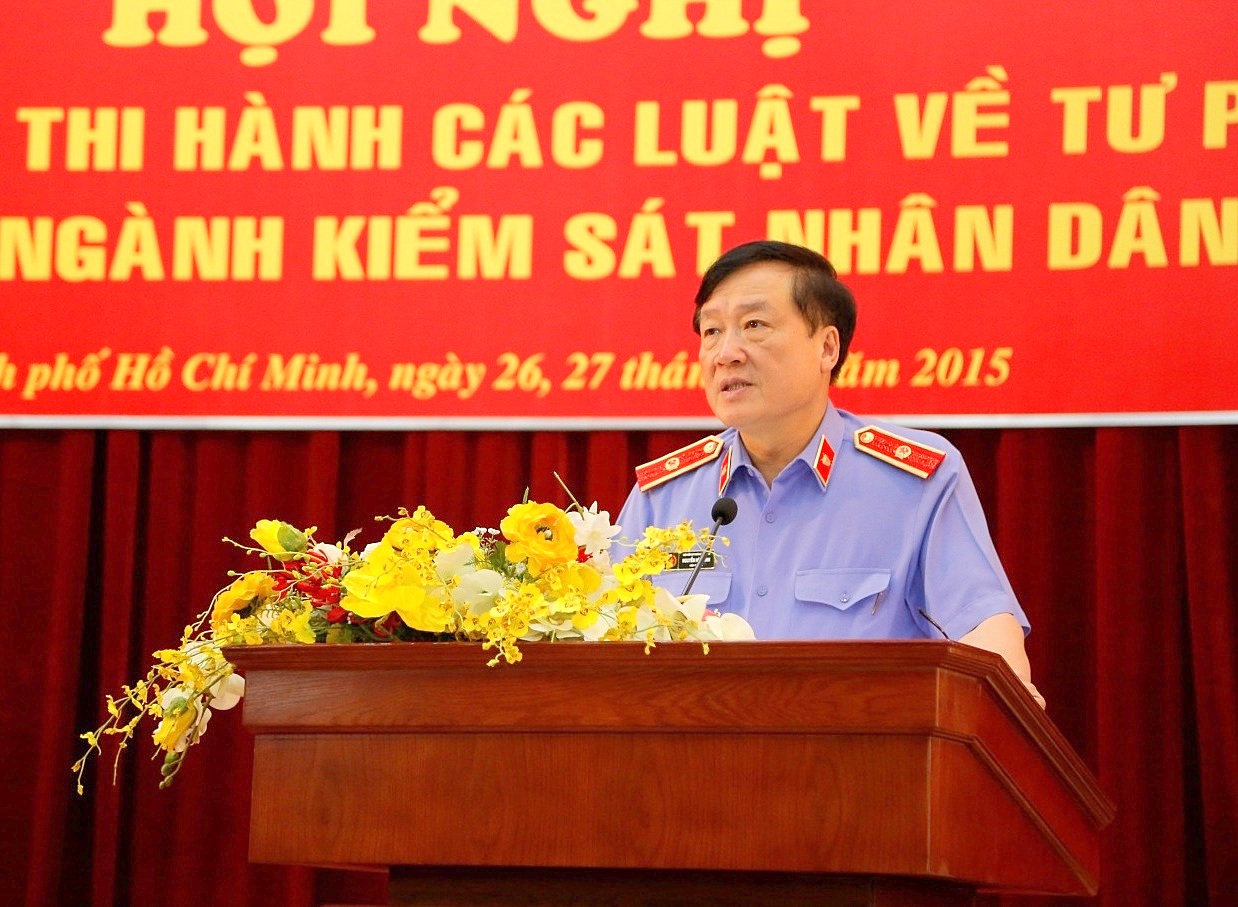 Triển khai thi hành các luật về tư pháp trong ngành Kiểm sát nhân dân