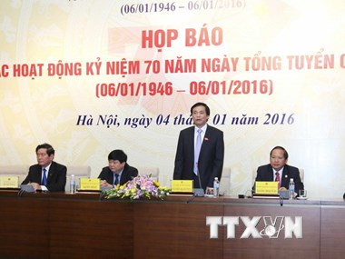 Lễ kỷ niệm ngày Tổng tuyển cử đầu tiên sẽ diễn ra tại Nhà Quốc hội