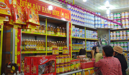 Hơn 345,6 tỷ đồng dự trữ, cung ứng hàng hóa Tết Nguyên đán