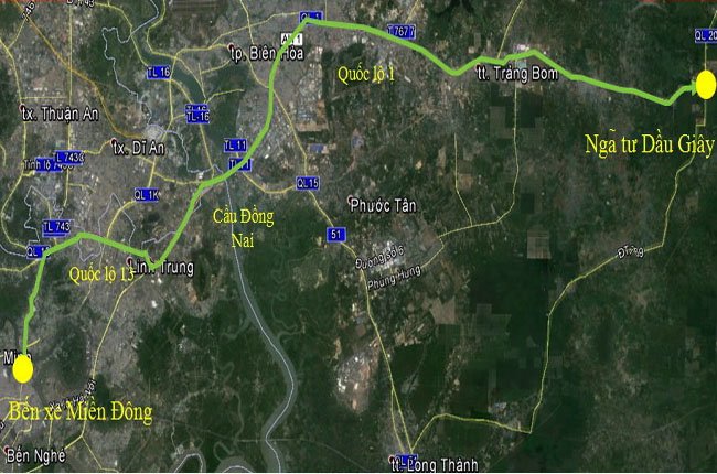 Đường đi từ TP HCM về quê tránh kẹt xe dịp tết