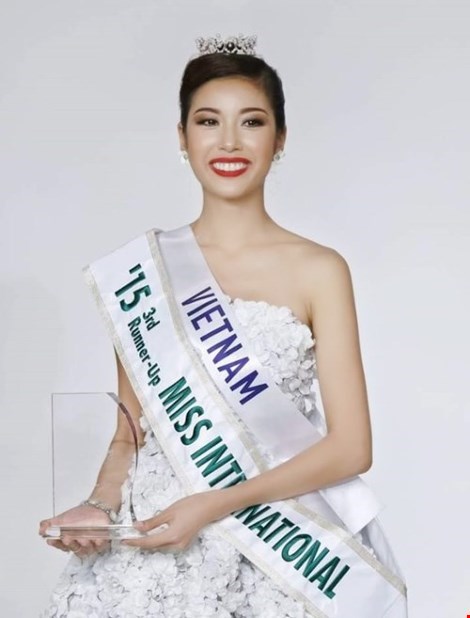  Thúy Vân đoạt Á hậu 3 cuộc thi Hoa hậu Quốc tế (Miss International)