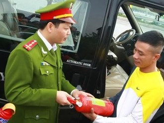 Bình cứu hỏa Chưa có quy chuẩn, quản lý bằng gì