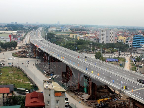 Hà Nội thông xe cầu vượt nút giao thông trung tâm Long Biên