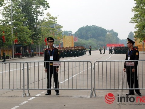 Chi tiết các phố cấm ôtô theo giờ phục vụ Đại hội Đảng 12 tại Hà Nội