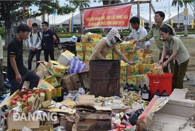 Quyết liệt xử lý hàng giả, hàng nhái