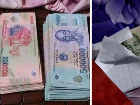 Bắt khẩn cấp đối tượng rao bán tiền giả qua facebook