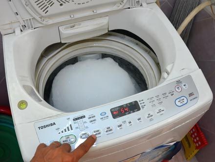 Cảnh giác giặc trong máy giặt