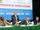 Liên hiệp Công đoàn Thế giới ủng hộ Việt Nam trong vấn đề Biển Đông