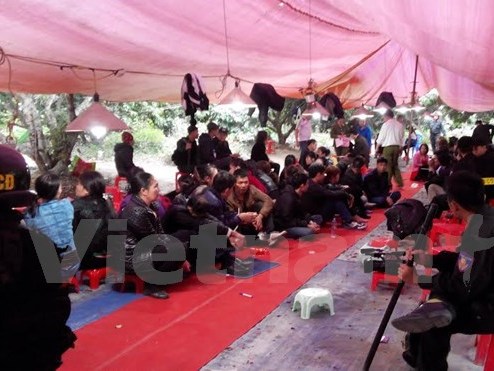 Công an bủa vây, triệt phá sới bạc quy mô lớn ở Quảng Ninh