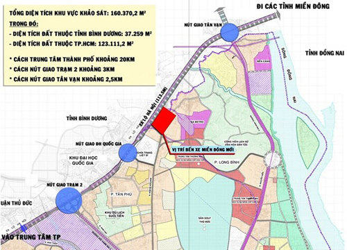 4 000 tỷ đồng xây bến xe Miền Đông mới