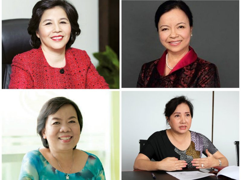 Những bóng hồng quyền lực trên thị trường chứng khoán Việt