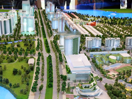 4 trục đường chính khu đô thị Thủ Thiêm sắp hoàn thành