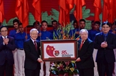 Tổng Bí thư dự lễ kỷ niệm 85 năm ngày thành lập Đoàn TNCS Hồ Chí Minh