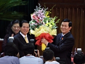 Trình Quốc hội miễn nhiệm Chủ tịch nước Trương Tấn Sang
