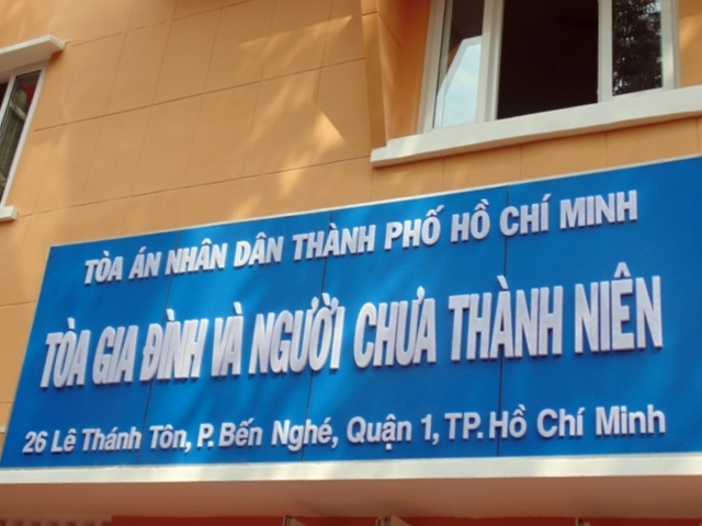 TPHCM ra mắt Tòa gia đình và người chưa thành niên