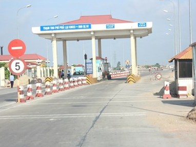 Dừng thu phí trạm BOT Quốc lộ 18 Phả Lại từ 5 5 2016