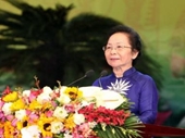 Trình Quốc hội miễn nhiệm Phó Chủ tịch nước Nguyễn Thị Doan