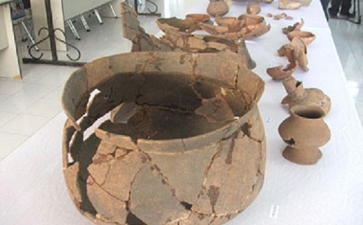 Hiện vật khảo cổ học Trường Sa (công bố tháng 6/2014).