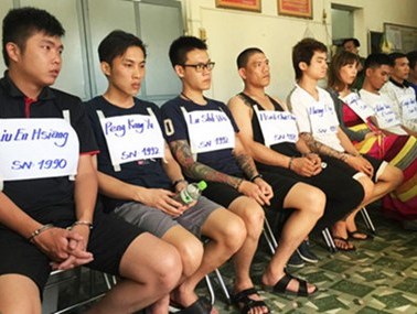 Phá đường dây giả công an để lừa đảo do người Đài Loan cầm đầu