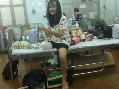 Đã cung cấp nguyên nhân khiến nữ sinh phải cưa chân cho công an