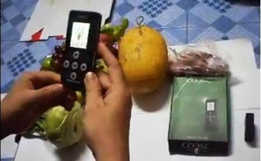 Một loại máy đo kiểm tra thực phẩm đang bán trên thị trường.