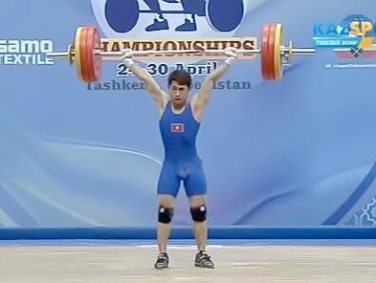 Lực sĩ Việt Nam giành HC vàng châu Á