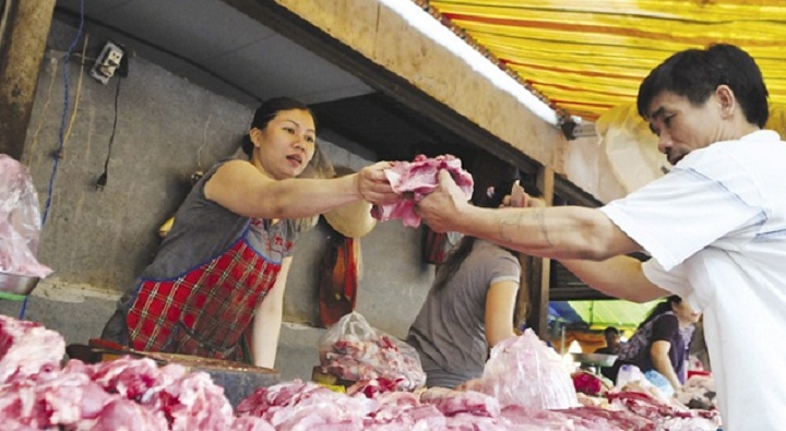 Cách nhận biết thịt lợn chứa chất cấm