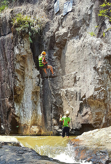 Kỳ thú vượt thác…