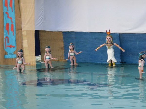 Nghệ thuật rối nước Việt Nam đến với công chúng Trung Đông