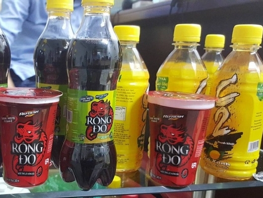 Chì vượt ngưỡng, thu hồi 3 lô nước C2, Rồng đỏ