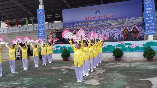 Chiến dịch truyền thông dân số đợt 1-2016 Phong phú, đa dạng và hiệu quả