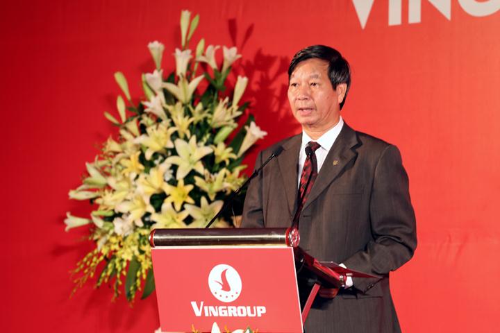 Phó Chủ tịch Vingroup Lê Khắc Hiệp phát biểu tại sự kiện