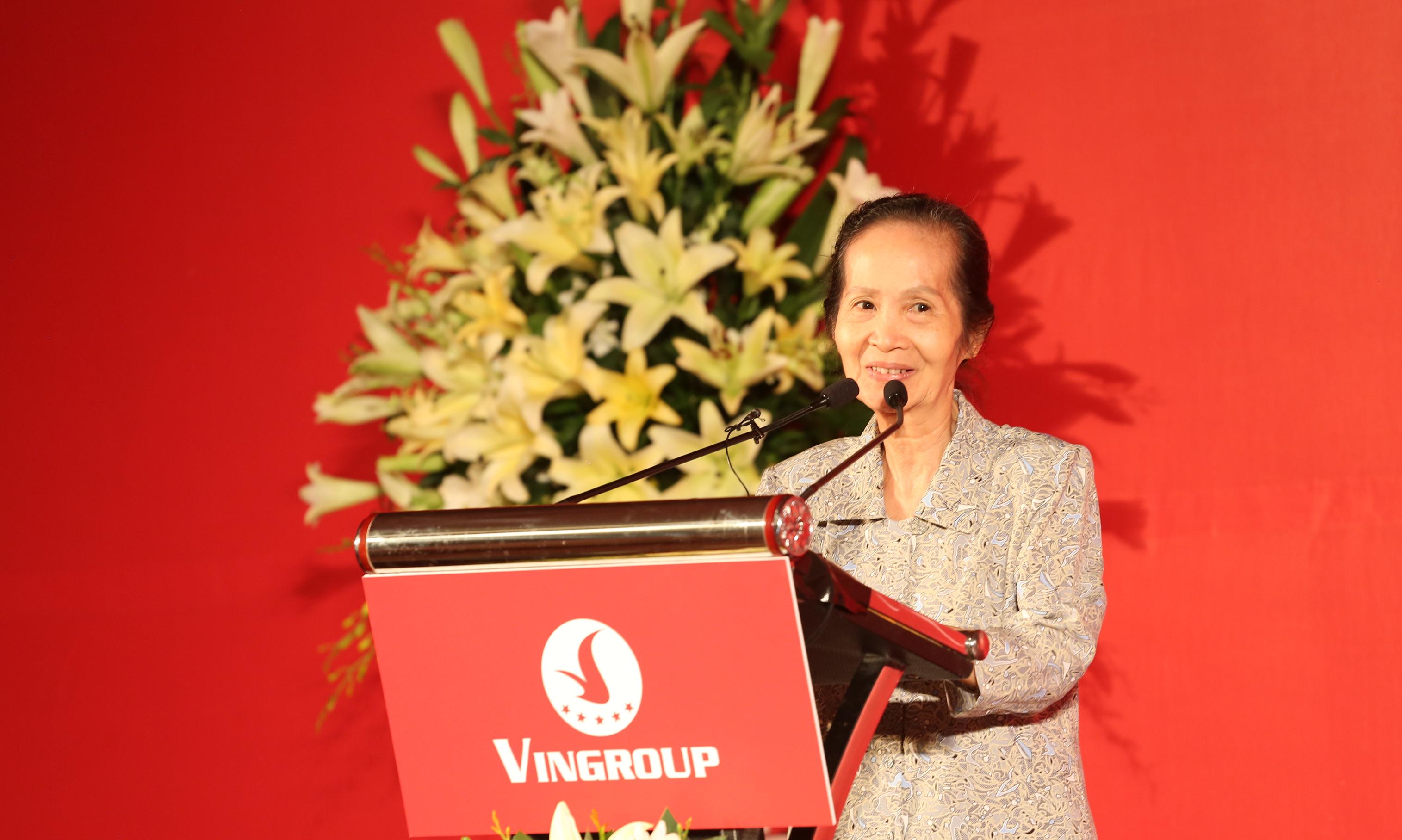 Chuyên gia kinh tế cao cấp Phạm Chi Lan tin tưởng chương trình của Vingroup sẽ đặt nền móng cho việc kết nối các doanh nghiệp Việt
