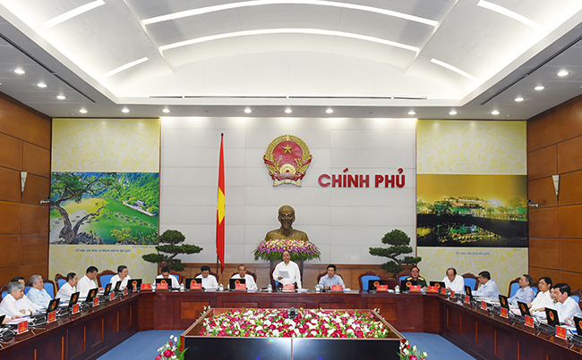  Đây là phiên họp thường kỳ thứ 2, sau 2 tháng nhậm chức của phần lớn các thành viên Chính phủ (ảnh: Chinhphu.vn).