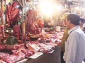 Thịt kém chất lượng vẫn xuất hiện tại các chợ