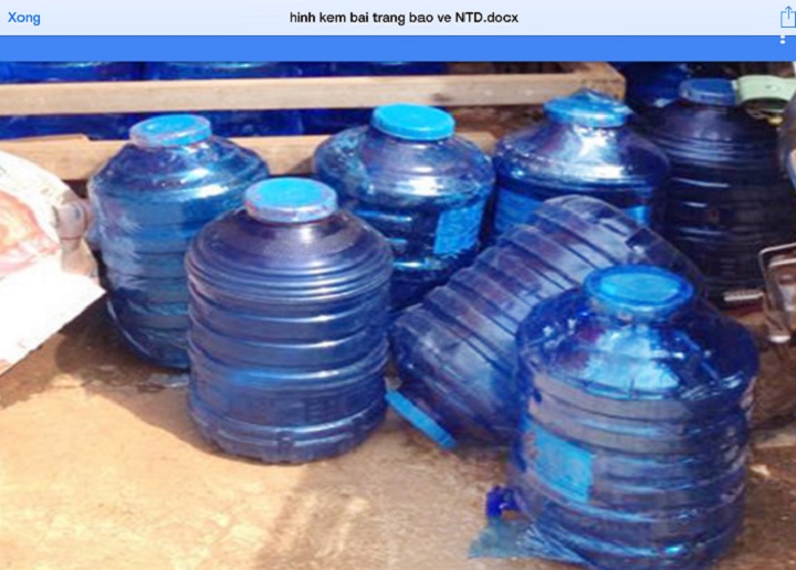 Cảnh báo tình trạng nước đóng chai, đóng bình không an toàn