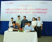 LOTTE Mart kết nối thành công với hơn 100 nhà cung cấp tỉnh Khánh Hòa
