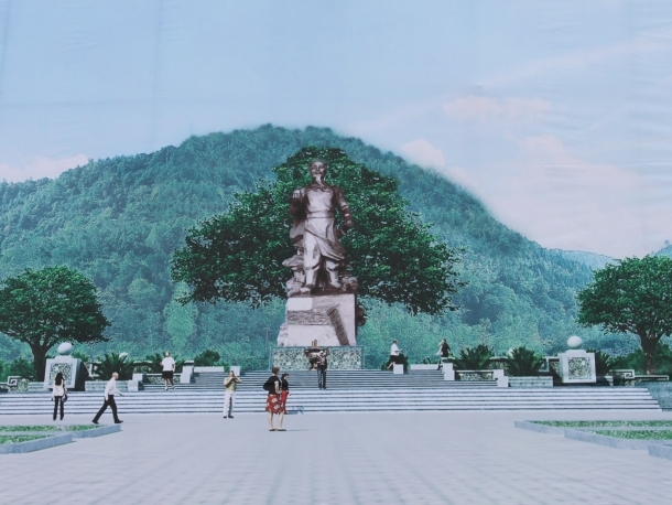 Vẫn chưa chốt được mẫu tượng vua Mai Hắc Đế