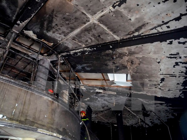 Vụ cháy tại Nhà Thiếu nhi tỉnh Điện Biên có thể do chập điện