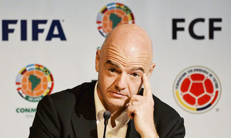 Ông Gianni Infantino, Chủ tịch FIFA.