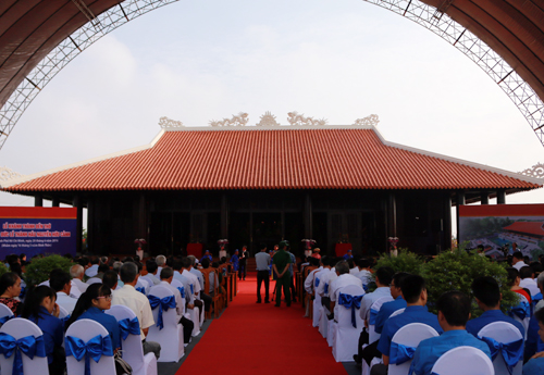 Khánh thành đền thờ người khai sinh vùng đất Sài Gòn