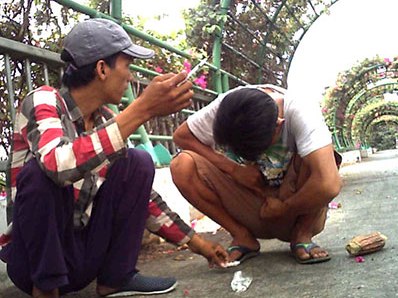 Ma túy và những bãi đáp công khai trong lòng thành phố