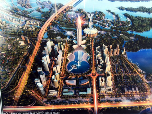 Bắc sông Hồng và huyện Đông Anh sẽ là thành phố tuyệt đẹp của Hà Nội